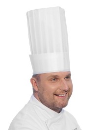 Czapka kucharska LE GRAND CHEF - zestaw 10szt. - kod 560105 - Czapki
