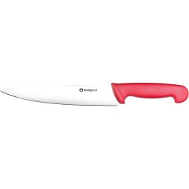 Nóż kuchenny L 220 mm czerwony - Kuchenne