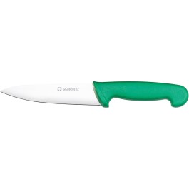 Nóż kuchenny L 220 mm zielony - Kuchenne