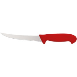 Nóż do oddzielania kości, zagięty, HACCP, czerwony, L 150 mm - Stalgast 2024