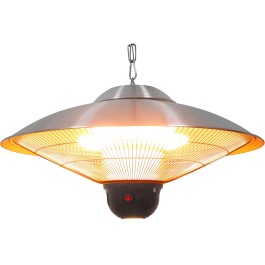 Lampa grzewcza wisząca ze zdalnym sterowaniem i oświetleniem LED - Urządzenia grzewcze