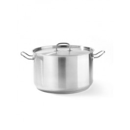 Garnek średni Kitchen Line z pokrywką poj. 15 l ⌀320(H)190 kod 836507 - Średnie