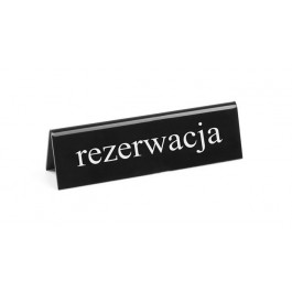 Tabliczka informacyjna Rezerwacja RU - Pozostałe