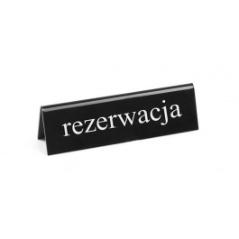 Tabliczka informacyjna Rezerwacja RU - Pozostałe