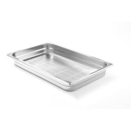 Pojemnik GN 1/1 - perforowany - 530x325 mm  wysokość 150 mm - kod 802212 - Perforowane