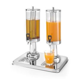 Dyspenser do soków  2x3 l - Hendi Nowe Produkty