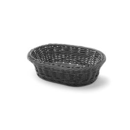 Koszyk owalny, czarny, 250x190 mm  - Hendi Nowe Produkty