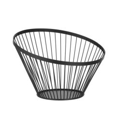 Koszyk do owoców czarny, wys. 250 mm  - Hendi Nowe Produkty