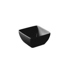 Kwadratowa miska z melaminy czarna 190x190 mm  - Hendi Nowe Produkty