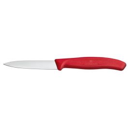 Victorinox Swiss Classic Nóż do jarzyn, gładki, 8 cm, czerwony  - Hendi Nowe Produkty