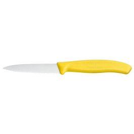 Victorinox Swiss Classic Nóż do jarzyn, ząbkowany, 80mm, żółty  - Hendi Nowe Produkty