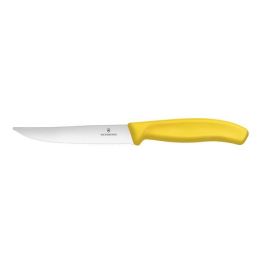 Victorinox Swiss Classic Nóż do pizzy, ząbkowany, ostry czubek, żółty  - Hendi Nowe Produkty