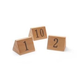 Tabliczka informacyjna z numerem, zestaw (od 1 do 10)  - Hendi Nowe Produkty