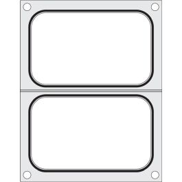 Matryca do zgrzewarki CAS CDS-01  na dwie tacki 178x113 mm  - Hendi Nowe Produkty