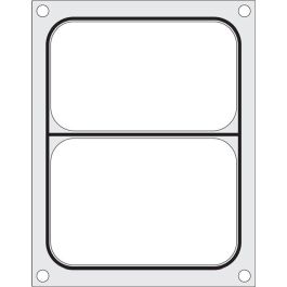 Matryca do zgrzewarki CAS CDS-01  na tackę dwudzielną 227x178 mm  - Hendi Nowe Produkty