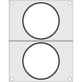 Matryca do zgrzewarki Hendi na dwa pojemniki do zupy  fi 115 mm  - Hendi Nowe Produkty