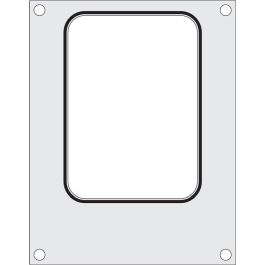 Matryca do zgrzewarki Hendi na tacke 187x137 mm bez podziału  - Hendi Nowe Produkty