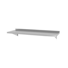 Półka wisząca na konsolach, z dwiema konsolami, o wym. 1400x300x250 mm  - Hendi Nowe Produkty