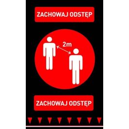 Mata bezpiecznego odstępu  - Hendi Nowe Produkty