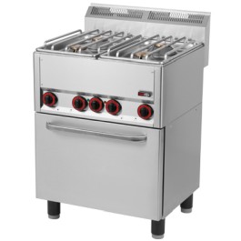 SPT 60 GLS ﻿Kuchnia gazowa z elektr. piekarnikiem - Rm Gastro 2019