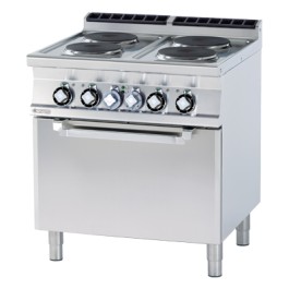 CF4 - 78 ET  ﻿﻿Kuchnia elektryczna z piekarnikiem - Rm Gastro 2019