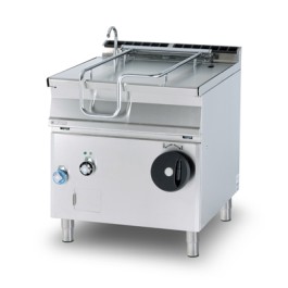 BR80 - 98 ET/N ﻿﻿Patelnia elektryczna uchylna nierdzewna - Rm Gastro 2019