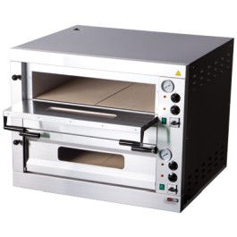 E - 8 ﻿Piec do pizzy 2-poziomowy - Rm Gastro 2019