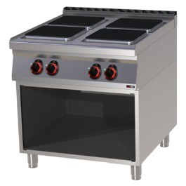 SPQ 90/80 E ﻿Kuchnia elektryczna na podstawie - Rm Gastro 2019