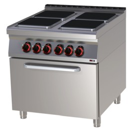 SPQT 90/80 - 11 E ﻿Kuchnia elektryczna z piek. konw. - Rm Gastro 2019