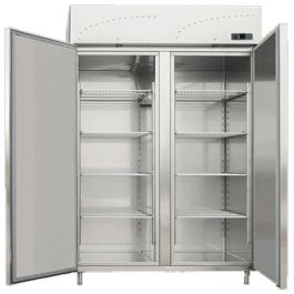 LS/MS - 140 ﻿﻿Szafa chłodniczo - mroźnicza 2x GN 2/1 - Rm Gastro 2019