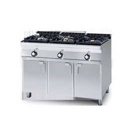 PC3- 712 G ﻿﻿Kuchnia gazowa z szafką - Rm Gastro 2019