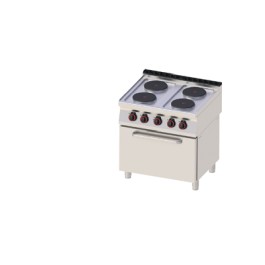 SPT 70/80 21 E ﻿Kuchnia elektryczna z piek. GN 2/1 - Rm Gastro 2019