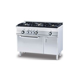 CFM3-612 GEMV WOK ﻿﻿Kuchnia gazowa WOK z piekarnikiem elektrycznym - RM Gastro 2025