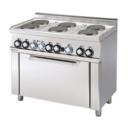 CFM6-610 ET ﻿﻿Kuchnia elektryczna z piekarnikiem - RM Gastro 2025