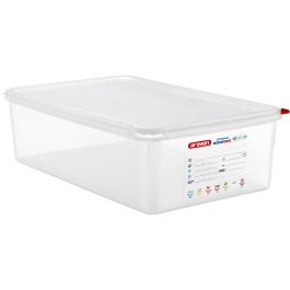 Pojemnik GN 1/1 150 polipropylen z pokrywką szczelną - Z pokrywą