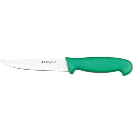 Nóż do obierania L 100 mm zielony - Do warzyw