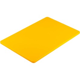 Deska do krojenia 450x300 mm żółta - Kolorowe haccp