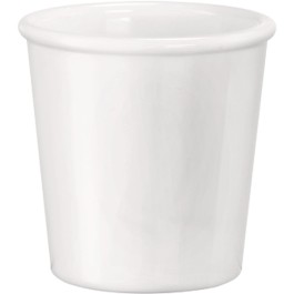 Kubek do espresso bez ucha, Aromateca, biały, V 0.095 l - Kubki