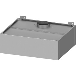 Okap przyścienny skrzyniowy skręcany z łapaczami, bez oświetlenia (króciec d=250mm) 1210x1000x400 - Stalgast 2025