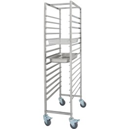 Wózek transportowy ze stali nierdzewnej, Gredil, 15x GN 1/1 - Stalgast 2025 II