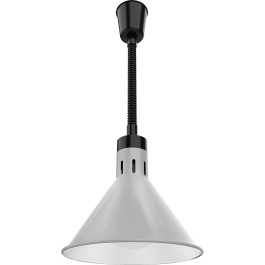 Lampa do podgrzewania potraw wisząca, srebrna, P 0.25 kW - Stalgast 2025 II