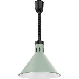 Lampa do podgrzewania potraw wisząca, zielona, P 0.25 kW - Stalgast 2025 II