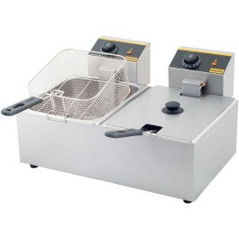 Frytownica 2x5 l - Bez kranu