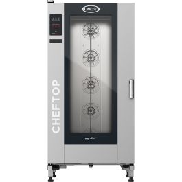 Piec konwekcyjno-parowy ChefTop Big plus z wózkiem, 20 GN 1/1, P 38.5 kW, U 400 V - Piece konwekcyjno-parowe gastronomiczne