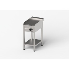 Płyta grillowa elektryczna, ryflowana, Gredil, 400x700x850 mm, P 4.0 kW, U 400 V - Stalgast 2025 II